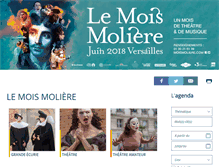 Tablet Screenshot of moismoliere.com